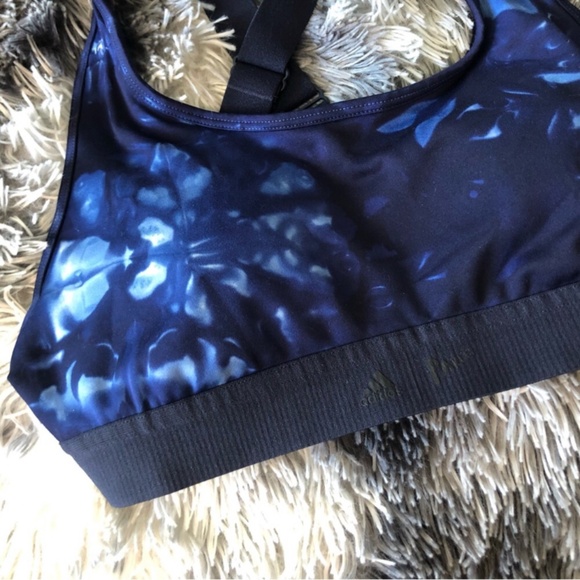 adidas Women's Don't Rest Parley Sports Bra - Legend Ink - Picture 9 of 9